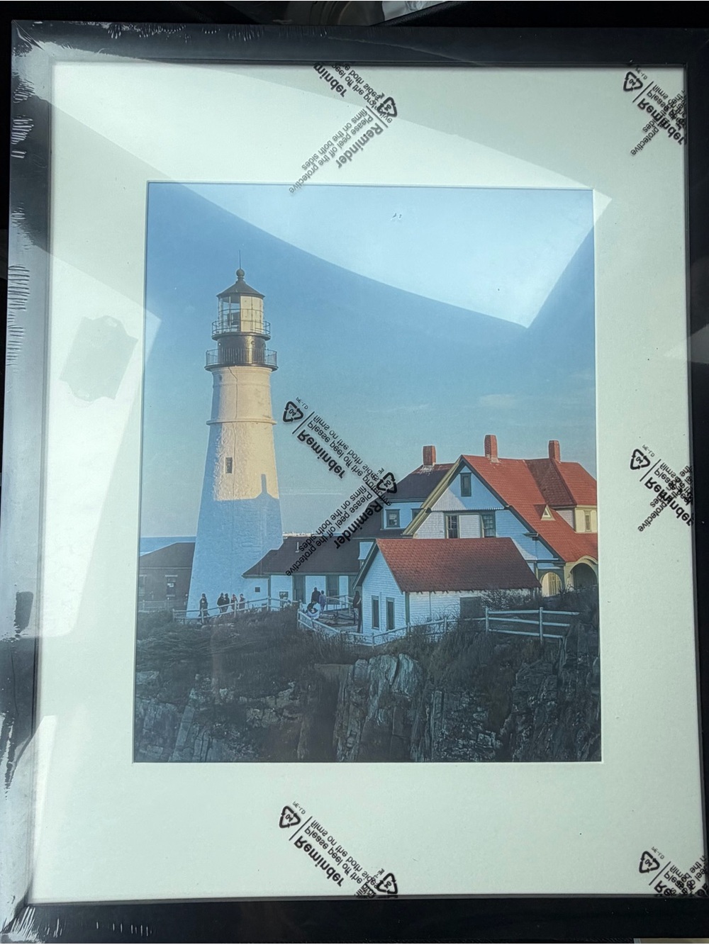 Framed Photo of Maine’s Portland Head Lighthouse